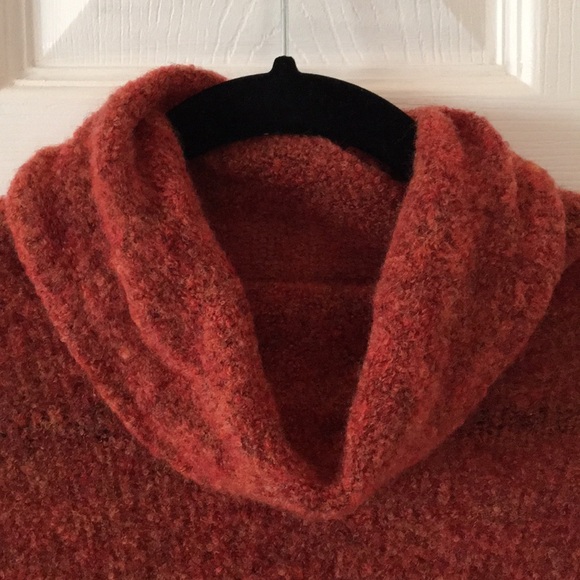 ‼️Gone Soon‼️ Free People Wool Orange Turtleneck - Picture 3 of 7